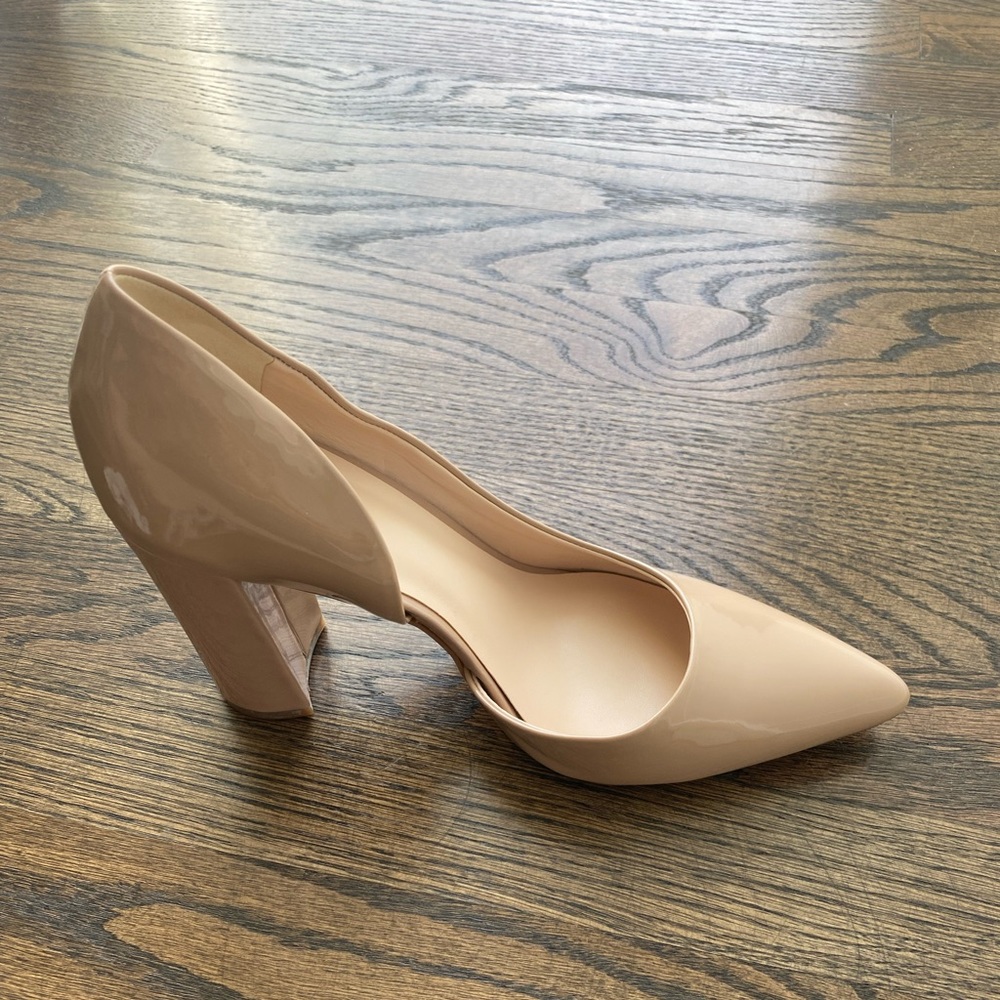 NINE WEST Women’s Pointed Toe- Slip- On Pumps NUDE COLOR/SIZE 7M